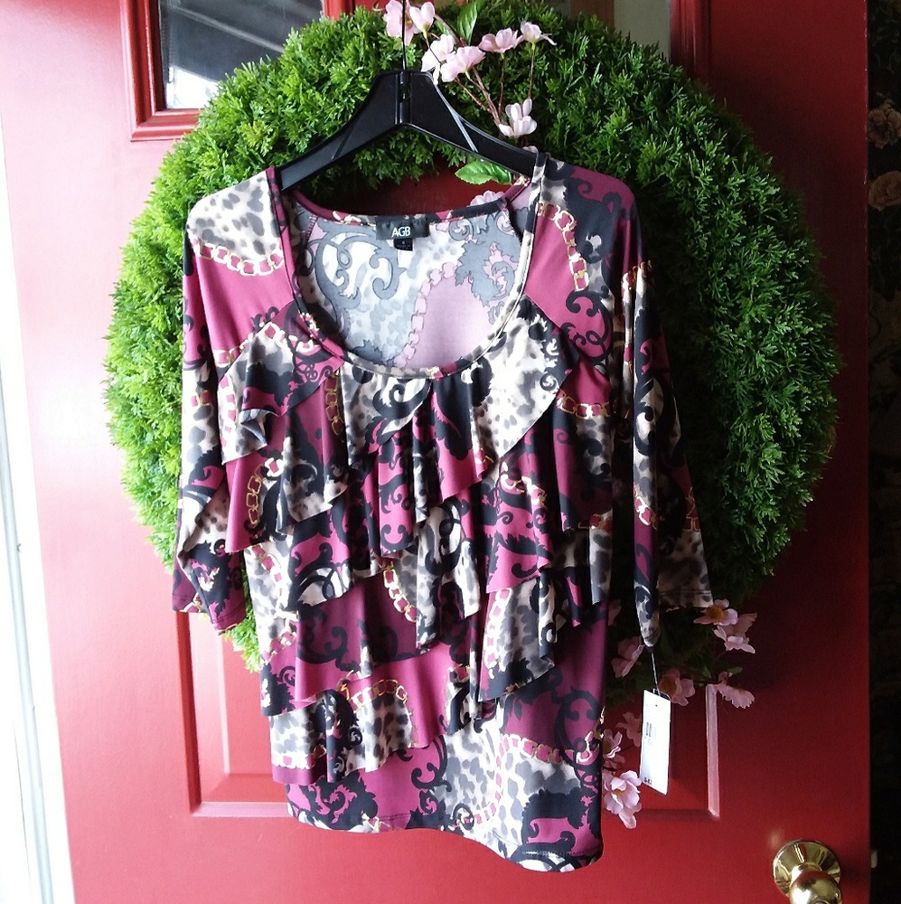 AGB Asymmetrical Elegant Top❤